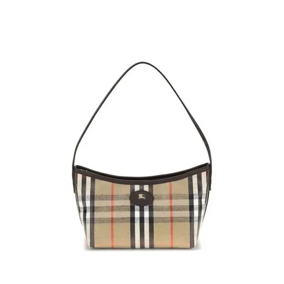 【関税＆送料込み】Burberry 'Highlands' Mini Shoulder Bag Highlands Mini jacquard shoulder bag in multicoloured